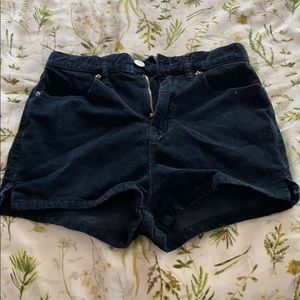 High Rise Corduroy Urban Outfitters BDG Shorts